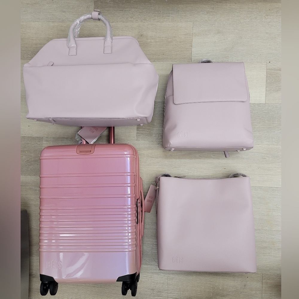 NWT Beis Wicked Backpack in Wicked Pink🌸🎒